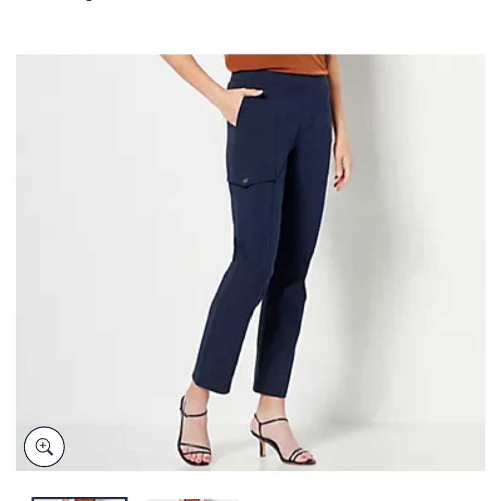 Susan Graver navy pants LP
